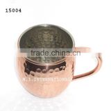 pure solid copper mugs for moscow mule, solid copper bar mug