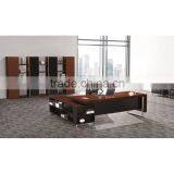 latest office table designs wooden l-shape office table