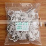 High Quality Full Size OEM 100Pcs/Bag Round Nail Cable Clip