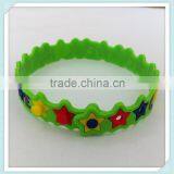 Custom High Quality Kids Rubber Bracelet for Gifts thumbnail-2