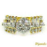 Diamond Gold Wedding Rings, Diamond Engagements Rings, Diamond Jewelry thumbnail-1