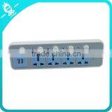 6 AC Multi-Outlets Surge Power Strip With Individual Switches & PSE Certification/Japan Standard thumbnail-6