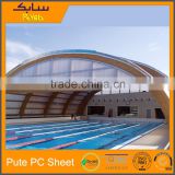 polycarbonate swimming pool cover dome