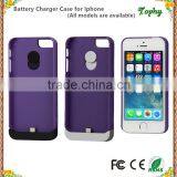 Li-Polymer Battery Power Case External Battery Backup Power Case Charger Cover Pack Power Bank for IPhone 5/5s/5C thumbnail-1