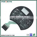 Plastic Poly Dome 6 Push Buttons Membrane Switch