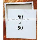 50*50cm high-grade professional wholesale stretched canvas for oil paint and acrylic paint