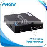 KVM HDMI Fiber Transceiver Pass-thru EDID/RS232/HDCP PW-THF107HKM