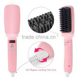 New innovation technology product 30W electric hair brush straightener