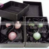 Natural Rose Quartz Jade Eggs Yoni Eggs thumbnail-3