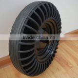 wheelbarrow rubber tire with pu foam wheel