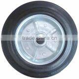 8 Inch 8x2 Roller Bearing Solid Rubber Wheel for Hand Trucks, Tool Carts thumbnail-2