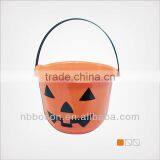 Halloween Plastic Pail With Handle thumbnail-1