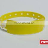 One Time Used RFID Wristband Soft Pvc Disposable Rfid Wristbands for Events thumbnail-1