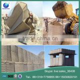 Equivalent hesco barrier defensive barriers security barriers hesco bastion wall factory