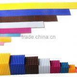 Preschool Teaching Aids Math Montessori Material Beads and Frame thumbnail-4