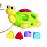 HS Group Ha\'S HaS toys Drag Toys cartoon animal turttle ladybug for kids