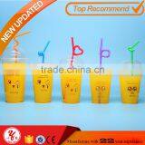 Reusable Plastic Coffee/juice/ice Cream Cup Wiht Dome Lid thumbnail-1