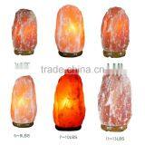 Crystal Salt Himalayan Natural Rock Pink Salt Lamps Air Purifying Natural Shape