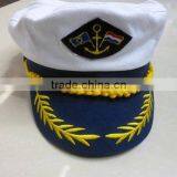 Promotional Red Captain Hats In YiWu thumbnail-6