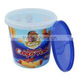 730ml IML PP Packaging Custom Cookie Boxes,Plastic Biscuit Packaging Suppliers thumbnail-3