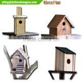 Rustic Freestanding Wooden Bird Cage Outdoor thumbnail-3