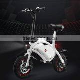 2017 New Arrival Smart Mobile APP Control Electric Mini Folding Bicycle, 12inch Foldable Electric Bicycle, 36V 350W Electro Bike thumbnail-3