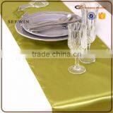 Elegant Soft Quilt Satin Table Runner for Wedding and Home Use Decoration thumbnail-1