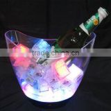 Waterproof wine, plastic ice bucket champagne/cooler/holder/pail