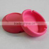 Hot Selling Promotional Gift Silkscreen Printing Round Silicone Ashtray thumbnail-2