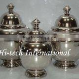 Aluminum Flower Pots,Silver Metal Flower Vase,Decorative Flower Vase thumbnail-1