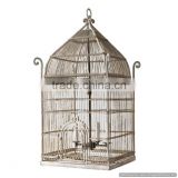 large metal bird cage
