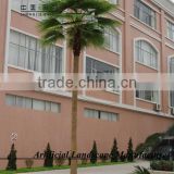 SJH46455 artificial palm tree fiberglass material with cheap price and good quality palm tree