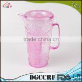 NBRSC Set of 5 Pcs Plastic PS Cold Water Jug Water Kettle Hollow Drinking Bottle PP Pot Double Layer Watering Can thumbnail-2