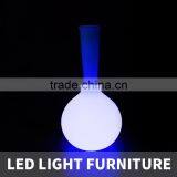 Indoor and Outdoor Plastic LED Glowing Decorative Flower Vase Light thumbnail-4