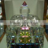 Elegant Classic k9 Crystal Empty Fragrance Bottle thumbnail-1