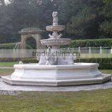 Large Outdoor Garden Marble Horse Fountain for Sale thumbnail-2
