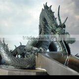 Chinese Bronze Dragon Statue Life Size Dragon Fountains thumbnail-2
