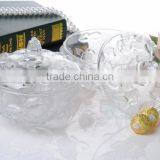 2014 New Products Crystal Sugar Bowl With Lid thumbnail-1