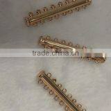 8 Rows 45 mm Alloy Jewellery Findings Wholesale for Necklace thumbnail-1