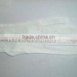 DDSAFETY 2017 Natural Bleach Cotton Interlock Reversible Hem Anti Static Safety Gloves thumbnail-2