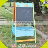 2017 Wholesale Kids Wooden Chalkboard Easel Portable Children Wooden Chalkboard Easel Best Wooden Chalkboard Easel W12B102 thumbnail-6