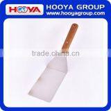 Stainless Steel Pancake Turner With Wood Handle thumbnail-1