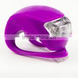 New Bicycle Light Lamp Rear Wheel Waterproof Safety Colorful Rubber Led Silicone Bike Light thumbnail-4
