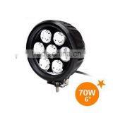 4x4/4wd/offroad 6" 70watt flood beam led work light/led worklight/led light lamp