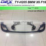 Auto Part Suv Exhaust Rear Diffuser Kit for BM---W X6 F16 thumbnail-1