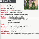 Artificial Plastic Grass Animal Topiary Landscaping Ornament for Graden Decoration thumbnail-2