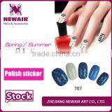 2016 VIVI Pattern Blue Magical Nail Warps thumbnail-1