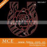 Horse Shoe Hotfix Clothing Rhinestone Designs thumbnail-1