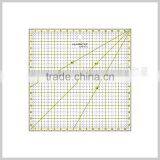 Kearing Pro Square Ruler Template 16cm*16cm Acrylic Patchwork Quiting Rulers With Diagonal Line for Sewing# KPR1616 thumbnail-1