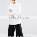 Best Selling Ladies Organic Cotton Office Shirts OEM Service thumbnail-1